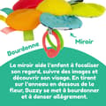 Miniatyrbild 6 av 6: Lamaze Buzzy the Bee - Sensorisk utvecklingsmjuk leksak för bebisar i åldrarna 0 till 6 månader att klämma på för att ta med överallt