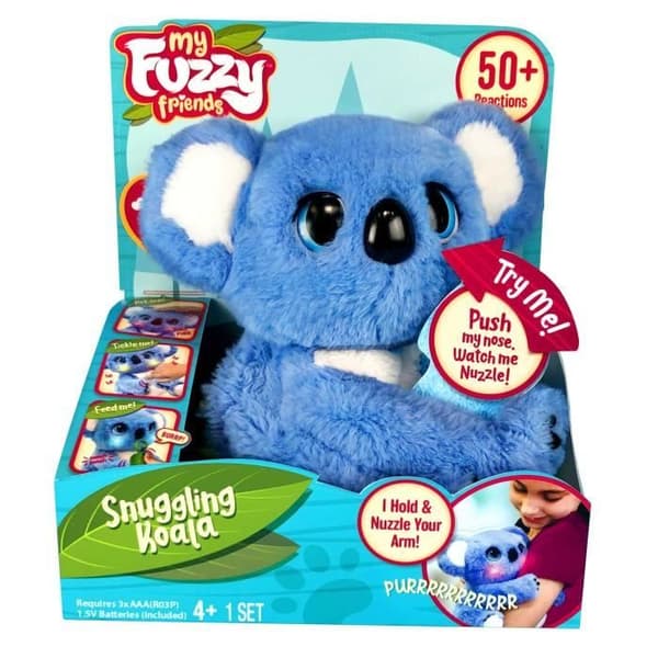 Peluche - LINIEX - SIDNEY THE KOALA - Grå - För barn från 3 år - För inomhusbruk