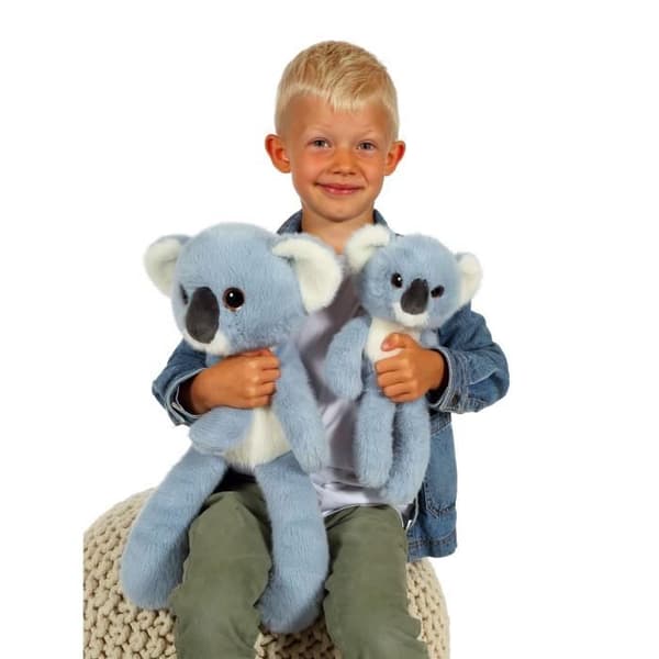 Koala Leggies Plyschleksak - GIPSY TOYS - Blå, 48 cm