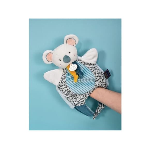 Doudou et Compagnie - Doudou Koala - Doudou väska - Grön - 30 cm - Doudou amusette