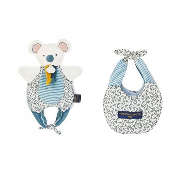 Doudou et Compagnie - Doudou Koala - Doudou väska - Grön - 30 cm - Doudou amusette
