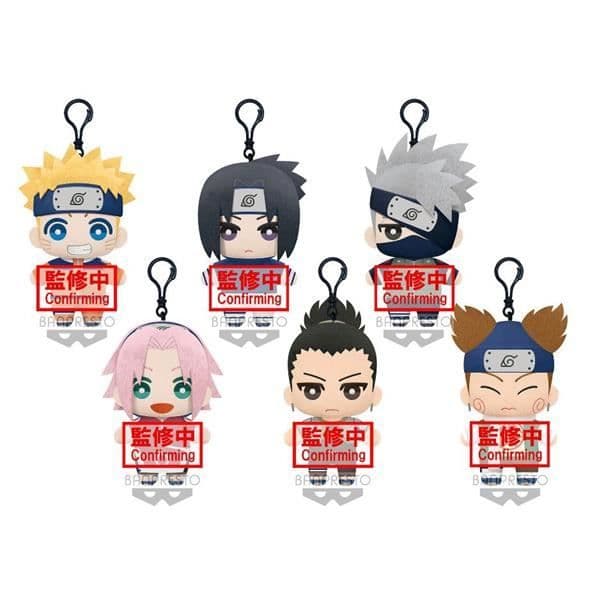 NARUTO SHIPPUDEN - TOMONUI PLUSH VOL 1 - SORTIMENT 9 PLUSH 15CM BA