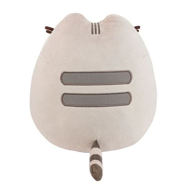 Plush-mascot - Pusheen - 24 cm - Pastell mjukhet - Broderade detaljer - Hjärta i tassarna
