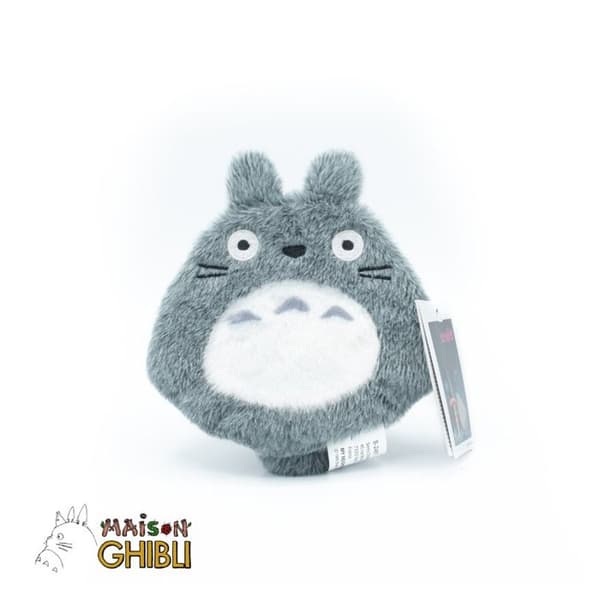 GHIBLI MY NEIGHBOR TOTORO Plysch myntväska - Totoro Grå (Ref. S-2461)