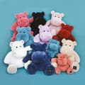 Miniatyrbild 3 av 3: Flodhäst mjukis 40CM Vit - BEAR STORY - Plysch - Baby - Inredning