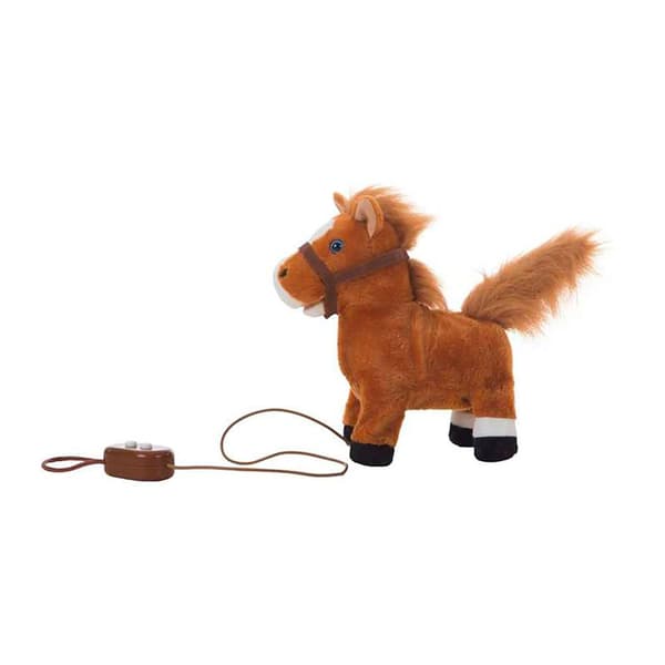Creaciones Llopis Hevoskävelyt Colita-trota-relincha Musical 22 Cm Nalle Ruskea