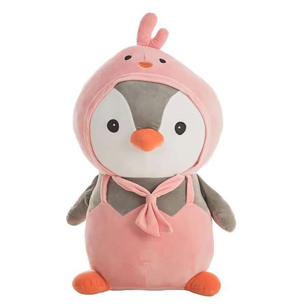 Creaciones Llopis Nalle Pingüino Kit 80 Cm Rosa