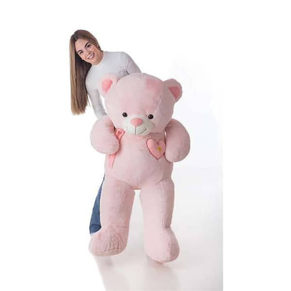 Creaciones Llopis Nalle Valentin 140 Cm Rosa