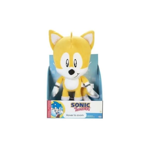 Sonic Tails Plyschleksak - JAKKS PACIFIC - 50 cm - Vit - Barnpojke - Inomhus