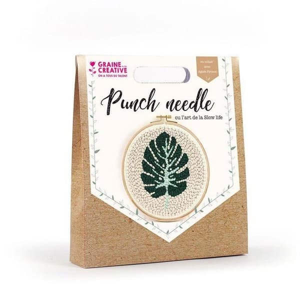 Punchnållåda - Tropiskt blad Ø 20 cm