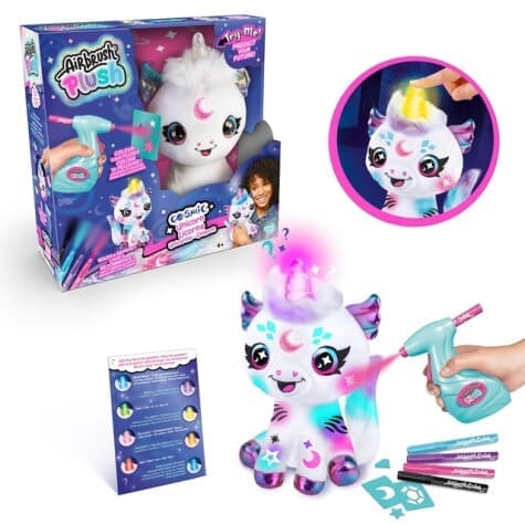 Airbrush Plysch Cosmic Unicorn