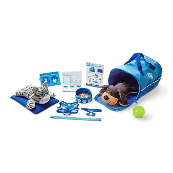 Transportbur - MELISSA &amp; DOUG - Plysch - För barn - Blå