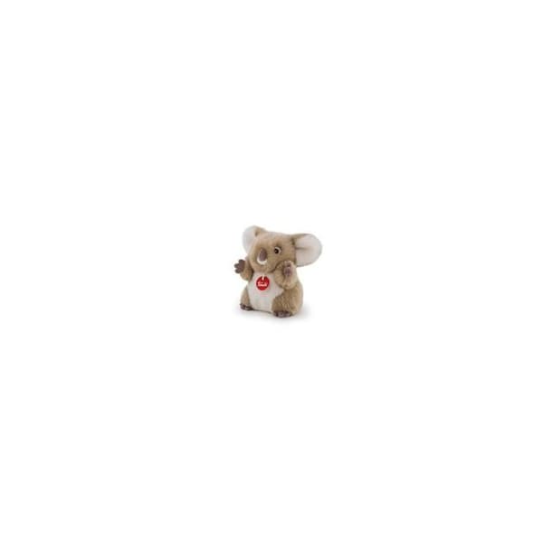 Plysch - TRUDI - Fluffies Koala - Brun och vit - 18x18x10cm