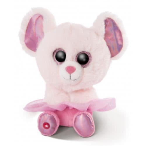 Gosedjur - Nici - Glubschis mus junior - 15 cm - Rosa - För barn från 4 år