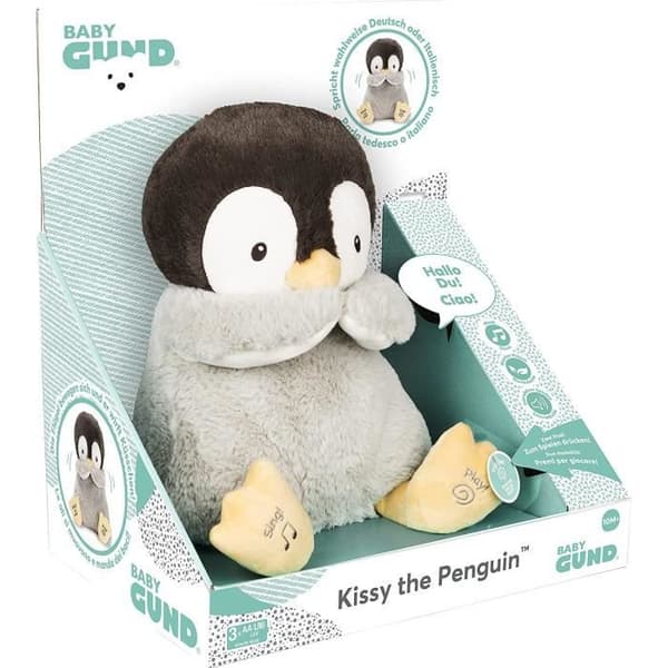 Kissy Plush Interactive Penguin
