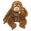 Miniatyrbild 1 av 2: Orangutang mamma plysch med baby - WWF - 15191007 - 25 cm