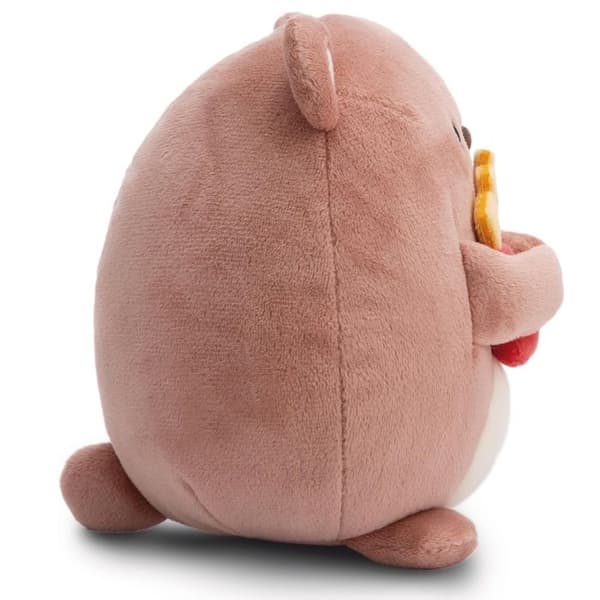 Peluche - Nici - Nomo Björn - 16 cm - Brun - Samling Super Mochi