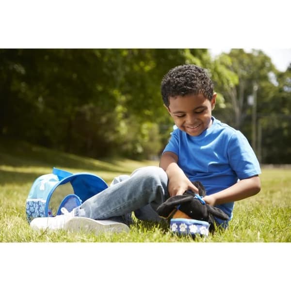 Transportbur - MELISSA & DOUG - Plysch - För barn - Blå