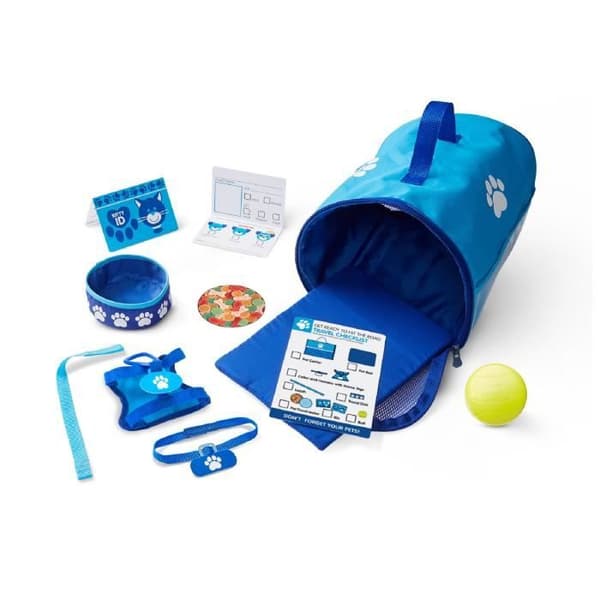 Transportbur - MELISSA &amp; DOUG - Plysch - För barn - Blå