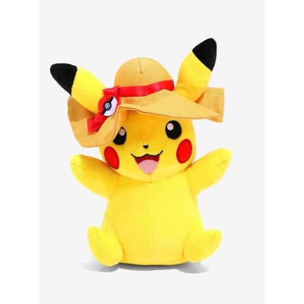 POKEMON - Pikachu Summer Hat - Plysch 20cm