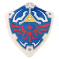 Miniatyrbild 1 av 2: Legenden om Zelda Hylian Shield blå/grå plyschfigur