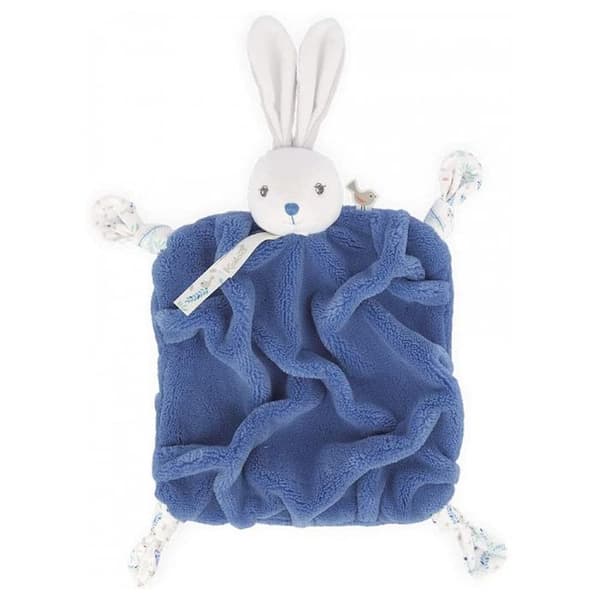 Plume doudou kaninblå