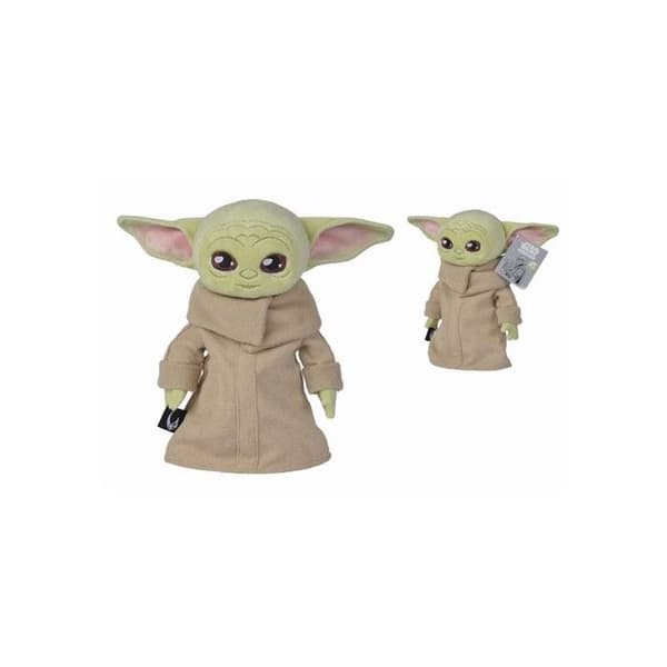 Peluche - DISNEY - Grogu - 25 cm - Licens Star Wars - Unisex - För barn från 3 år