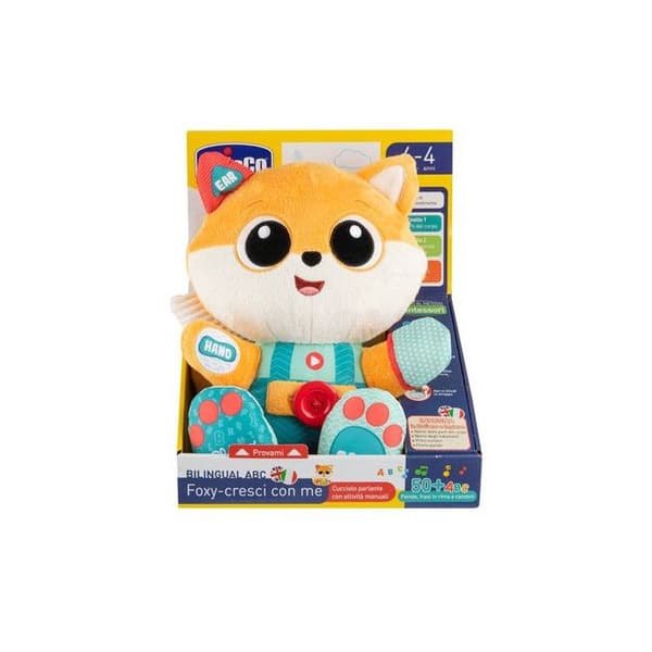 Interaktiv plysch Chicco Fox Tvåspråkig