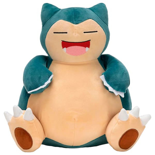 Jazwares Pokémon Snorlax-teddybjörn 30 Cm