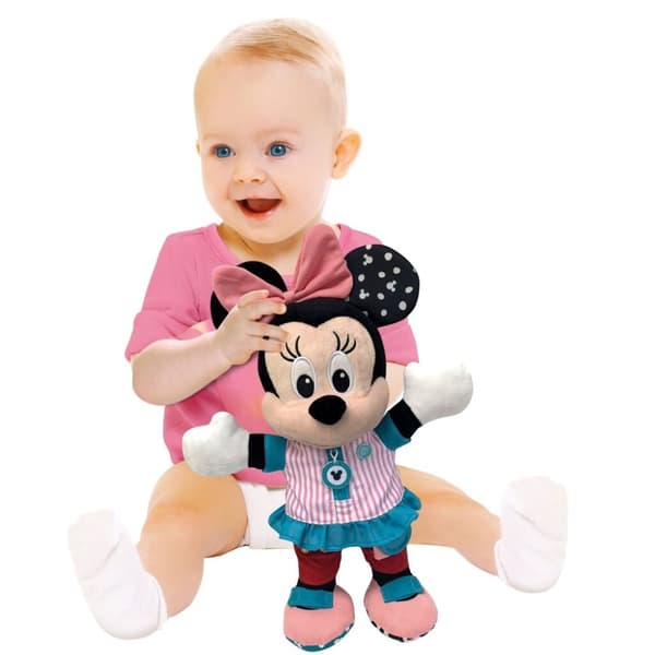 Clementoni Baby Disney Minnie Mouse Dress Up Plyslegetøj
