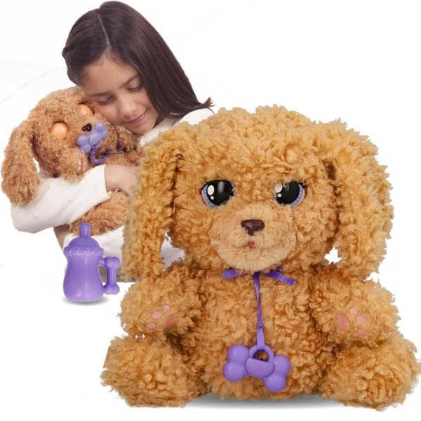 Baby Paws Labradoodle Interaktivt krammelegetøj + lyd