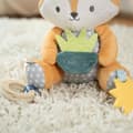 Miniatyrbild 6 av 6: UPPFINNING Calm Springs Kitt the Fox plyschleksak, BPA-fri bitring, tyger med flera texturer, från födseln