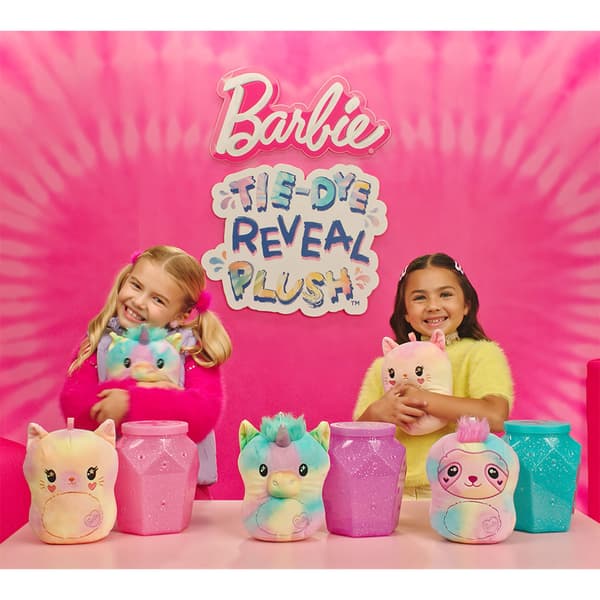 Barbie Yllätys Paljastaa Koristeltavaksi Tie-dye-lelulla