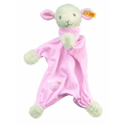STEIFF täcke - Lamm, söta drömmar - Rosa - 30 cm
