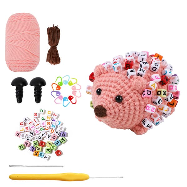 INF Tee-se-itse-virkkauspakkaus, suloinen siiliamigurumi aloittelijoille