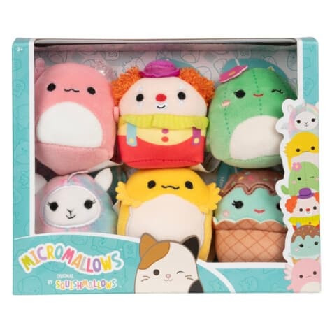 Micromallows 6 Pack, Archie, Rodry, Maritza, Maya, Bimbi, Lucy-May