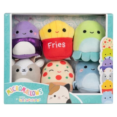 Micromallows 6 Pack, Axel, Pep, Orphine, Walkers, Lune, Floyd