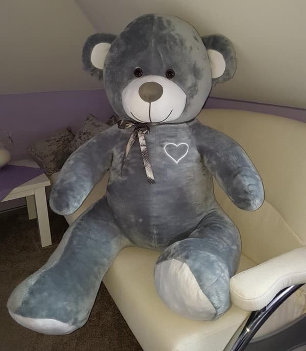190cm Rosa 'Jag Älskar Dig' Teddybjörn - Perfekt Romantisk Gåva för Partners & Barn
