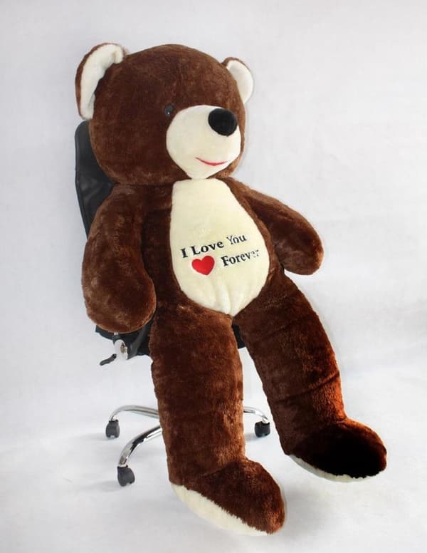180cm XXL Blød Brun Teddybjørn - Perfekt Uforglemmelig Gave til Særlige Lejligheder