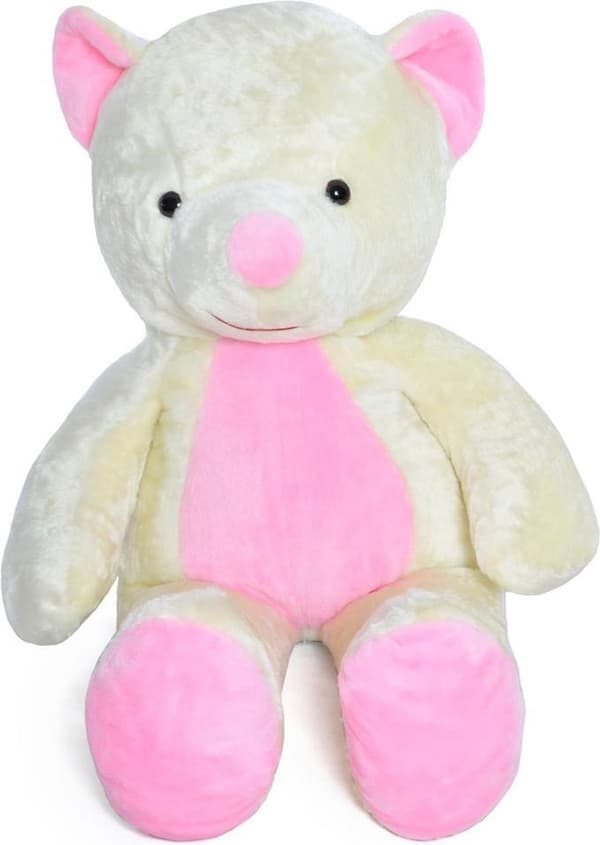 155cm Stor Blød Plush Teddybjørn - Sikker, Holdbar, Europæisk Fremstillet til Børn