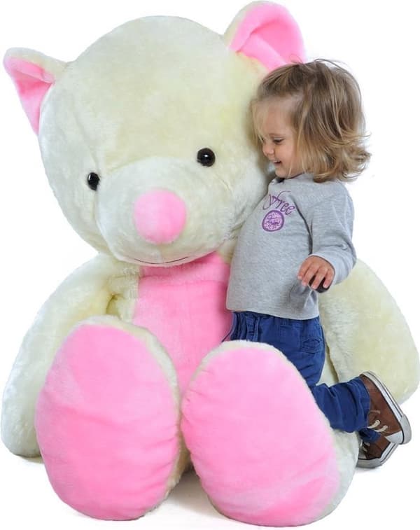 Eksklusiv 155cm Realistisk Plush Teddybjørn til Samlere - Europæisk Fremstillet