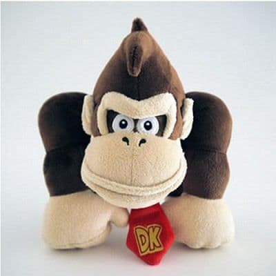 Mario Bros 24cm Small Donkey Kong plyschleksak - Nintendo - Donkey Kong plyschleksak