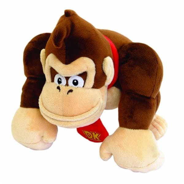 Mario Bros 24cm Small Donkey Kong plyschleksak - Nintendo - Donkey Kong plyschleksak