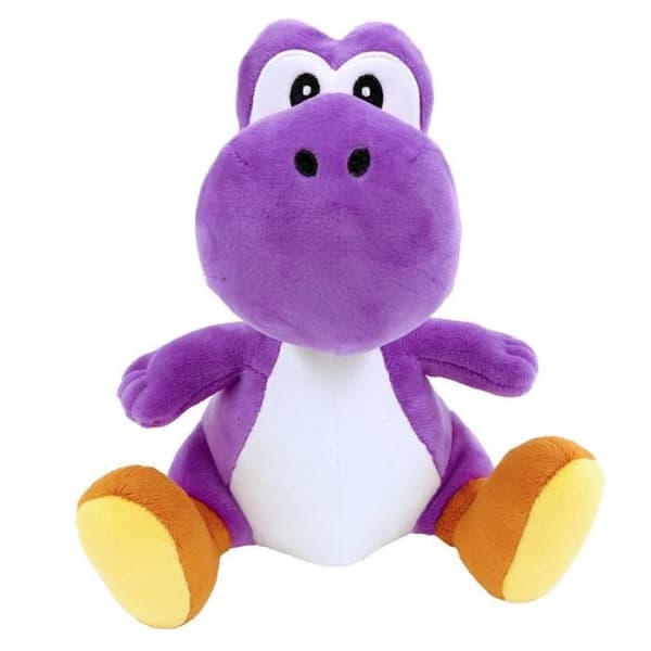 Plysch - Nintendo - Lila Yoshi - 20 cm - Mjuk - Officiell Mario-licens