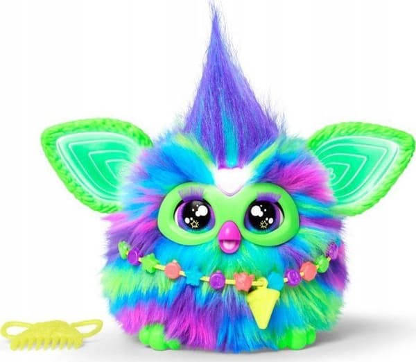 Hasbro plyschleksak - F8901 - Furby Aurora Furbealis aurora galaxy maskot