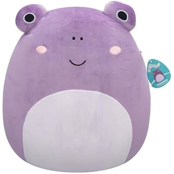 Squishmallows Philomena The Purple Toad Plyschleksak 40 cm - Ultramjuk och hög kvalitet