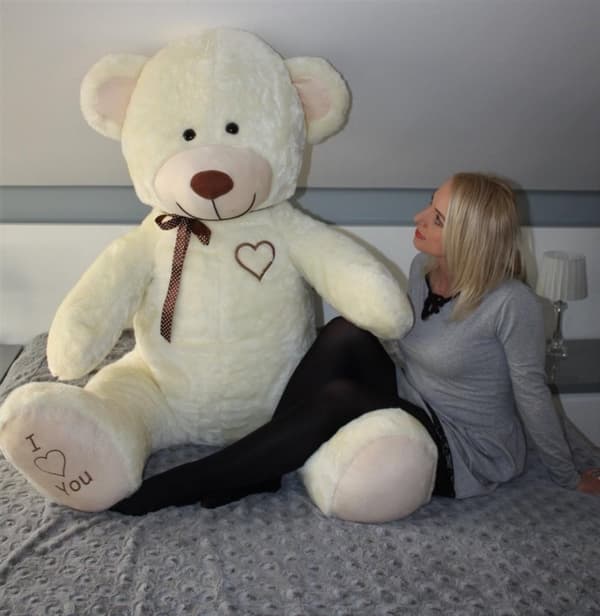 190cm Kerma 'Rakastan Sinua' Nallekarhu - Romanttinen Lahja Parille
