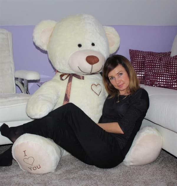 190cm Beige 'Jag Älskar Dig' Teddybjörn - Perfekt Romantisk Alla Hjärtans Dag Present