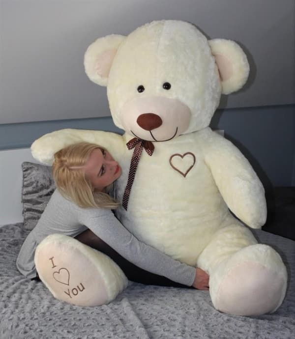 190cm Beige 'Jag Älskar Dig' Teddybjörn - Perfekt Romantisk Alla Hjärtans Dag Present