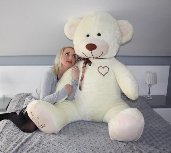 190cm Beige 'Jag Älskar Dig' Teddybjörn - Perfekt Romantisk Alla Hjärtans Dag Present